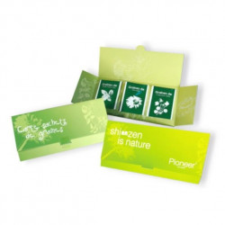 Coffret 3 sachets de graines publicitaire personnalisé, goodies original vert écologique, objet pub naturel