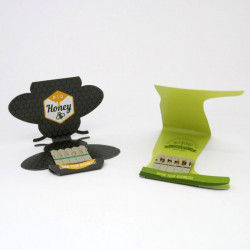 Coffret 5 bâtonnets de graines publicitaire, goodies écologique, objet promotionnel, communication, cadeau, entreprise