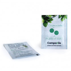 Sachet de graines personnalisés publicitaire, fleurs, aromatiques, légumes, goodies écologiques, objet pub nature