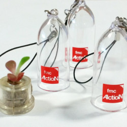 Babyplante personnalisée par tampographie 1 couleur objet publicitaire goodies écologique