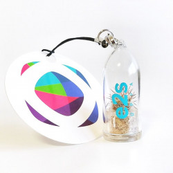 Objet publicitaire écologique, porte clé nature, goodies tendance, babyplante petite plante mini cactus personnalisation