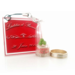 Babyplante personnalisée cadeau mariage invités original porte clé nature écologique