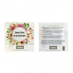 Sachet de graines personnalisés publicitaire, fleurs, aromatiques, légumes, goodies écologiques, objets pub nature