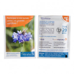 Sachet de graines personnalisés publicitaire, fleurs, aromatiques, légumes, goodies écologiques, objet pub nature
