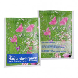 Sachet de graines personnalisés publicitaire, fleurs, aromatiques, légumes, goodies écologiques, objet pub nature