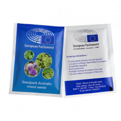 Sachet de graines personnalisés publicitaire, fleurs, aromatiques, légumes, goodies écologiques, objet pub nature