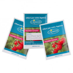 Sachet de graines personnalisés publicitaire, fleurs, aromatiques, légumes, goodies écologiques, objet pub nature