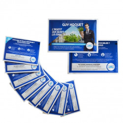 Sachet de graines personnalisés publicitaire, fleurs, aromatiques, légumes, goodies écologiques, objet pub nature