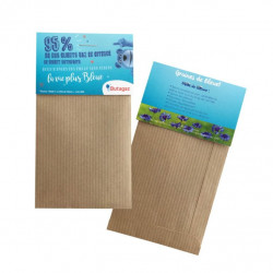 Sachet de graines personnalisés publicitaire, fleurs, aromatiques, légumes, goodies écologiques, objet pub nature, papier kraft