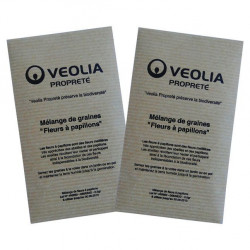 Sachet de graines personnalisés publicitaire, fleurs, aromatiques, légumes, goodies écologiques, objet pub nature, papier kraft